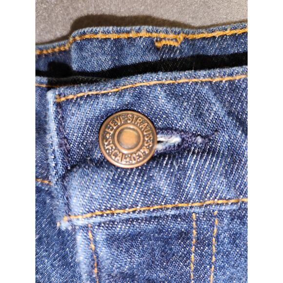 LEVI STRAUSS Vtg USA Orange Tab 509 Jeans Mens Tag 36 x 33 Fits 34 x 33 Straight - Picture 9 of 12